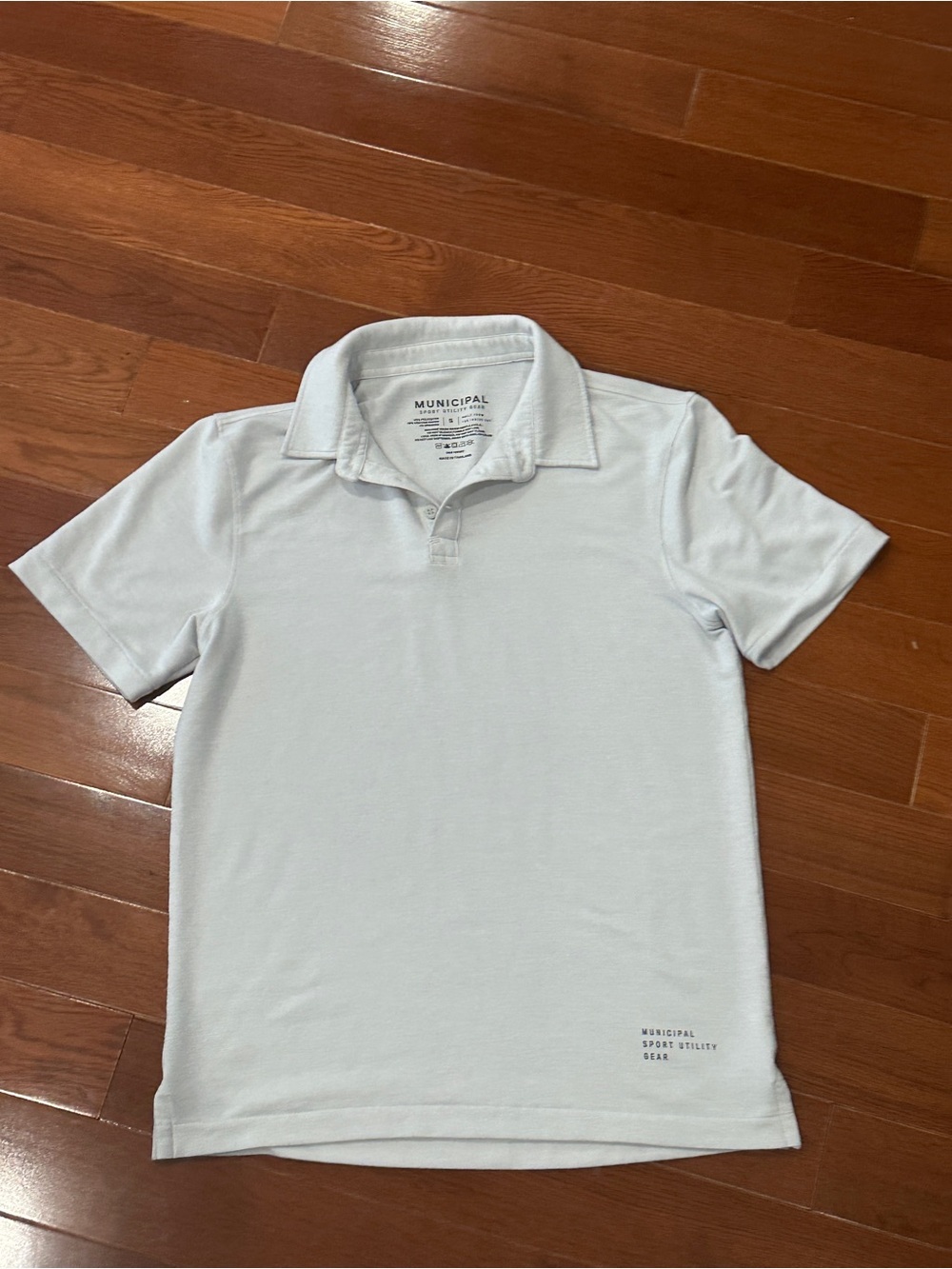 Municipal sport utility gear men's polo shirt small